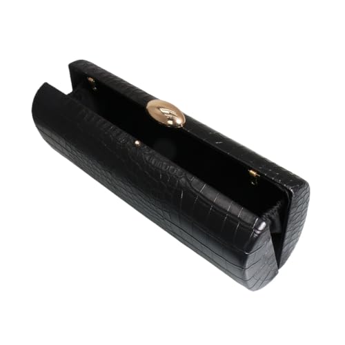 Image of Women PU Leather Long Purse Handbag Crocodile Pattern Shoulder Clutch Bag for Casual Party