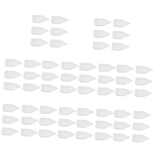 Plateaux de pesée SOLUSTRE 100 unités à structure antistatique lisse pour pesage de haute précision