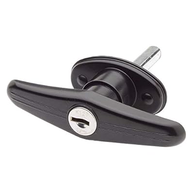 BAUER CHROME CLOCKWISE T-HANDLE LOCK KIT BP657, Truck Cap, Topper - Foto 8