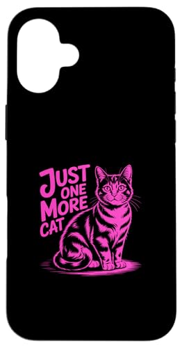 Just One More Cat �X�}�z�P�[�X iPhone 16 Plus �p