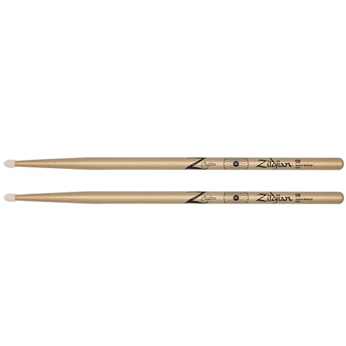 Zildjian Z Custom LE Drumstick 5B Gold Chroma, Nylon Tip