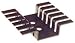 AAVID THERMALLOY 507222B00000G TO-220 9.6 C/W Thermal Resistance Dual Device Hat Section Heat Sink - 25 item(s)
