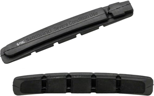 Gommes Shimano BR-R550 S70C : l'insert de cartouche idéal pour vos sorties de route dominicales