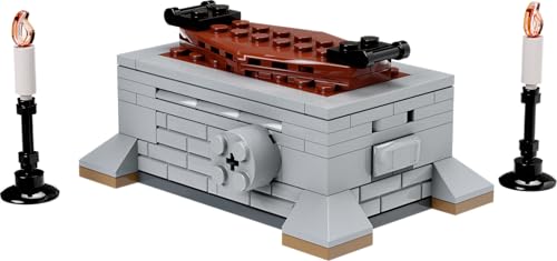 Brick Loot Dracula's Crypt Building Set, Gothic Haunted Brick Display Model