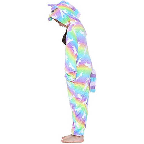 Grenouillère enfant douce et moelleuse motif 3D licorne - 4