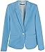 Produktbild BakingMon Damen-Blazer, schmale Passform, einfarbig, für Arbeit, Büro, Ein-Knopf-Blazer Gr. Large, Vier