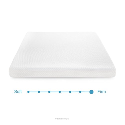 Linenspa 5 Inch Gel Memory Foam Mattress With Linenspa 14 Inch Folding Platform Bed Frame - Twin #TOP4