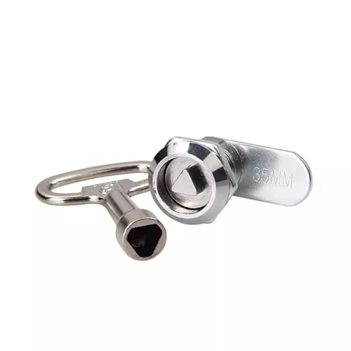 Serrure armoire triangulaire zinc 20mm pour éliminer la perte de clés multiples - 2