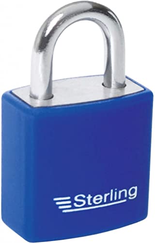 Sterling APL022P APL Padlock, Red/Blue, 20mm
