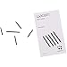Wacom Pack de 5 Mines de Rechange Souples pour Stylet d'Intuos Pro et Intuos 4/5 - Noir & ACK-20001 Stylo Standard , Noir 5 pcs