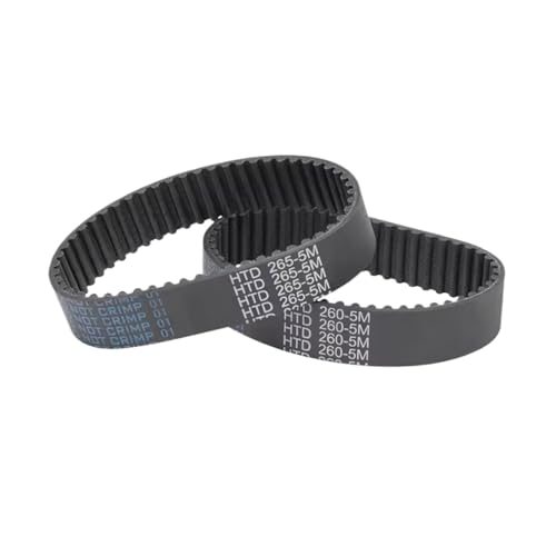 Courroie HTD 5M 285mm en caoutchouc renforcé haute résistance pour motorisation synchrone
