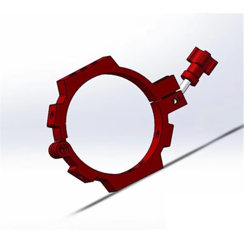 Anillo de aro para telescopio astronómico S8231, abrazadera de precisión de 90mm 3