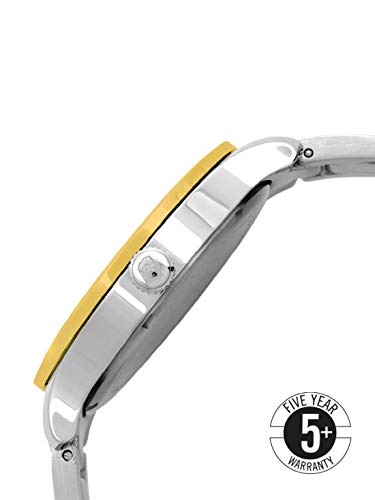 Victorinox Stainless Steel Analog Champagne Dial Men Watch-249092.1, Multi-Color Band - Image 3
