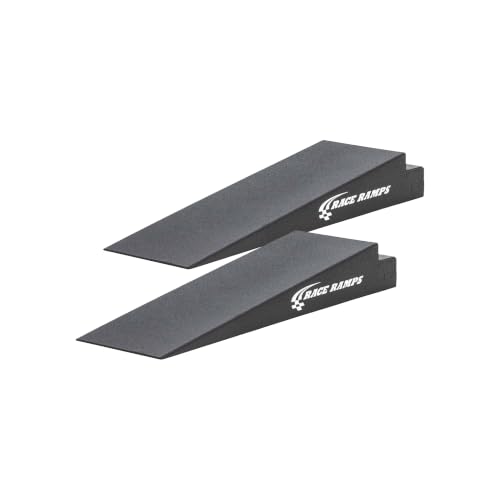 Race Ramps Extra-Wide Foam Trailer Loading Ramps for Low Cars, 8 in H, Pair