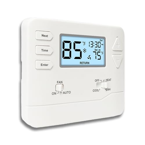 Non-Programmable Thermostat for Heat Pump