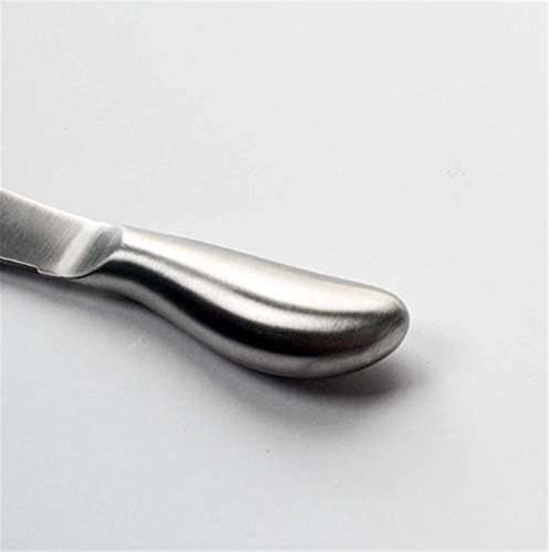 PEPAXON Butter Knife Cheese Spreader Stainless Steel Easy Spread with Ergonomic Handle 14x2cm 2pcs