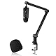Blue Yeti Mikrofon Arm mit Popschutz - Blue Yeti X Mikrofonarm, Versteckte Kabel, Blue Yeti Boom Arm und ASMR Pop Filter für Studio, Podcaster, Streaming Mic Arm Ständer von YOUSHARES