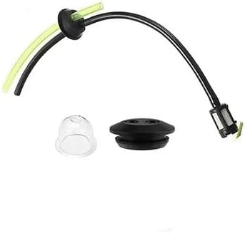 Petrol Filter Kit Petrol Hose Seal Fuel Hose Set For Brush Cutter Lawn Mower Grass Trimmer Fuel Hose Line Filter Kit Garden Tool(9pcs)