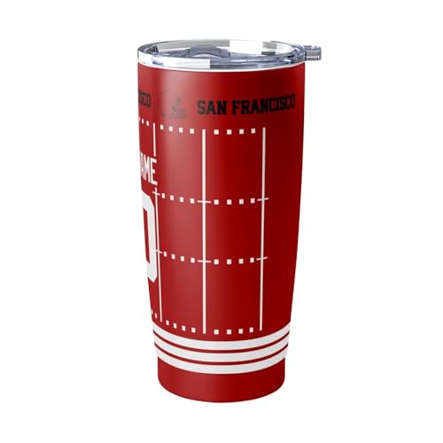 Image of ANTKING San Francisco Tumbler 20 oz Travel Coffee Cup for Men Women Boy Custom Name Number Gifts