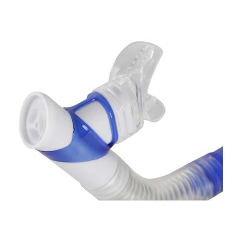 Mares Gator Junior Dry Snorkel para Buceo, Natación y Snorkel con Protección Dry Top y Sistema de Sujeción Deslizante con Gancho de Cierre miniatura 2