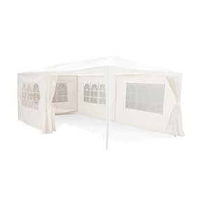 Lifetime Garden Partytent 3×6 M – Tent Paviljoen – Party Tent – Prieel – Feesttent – Tuintent – Schaduwtent – Partytenten met Zijwanden en Ramen – Wit