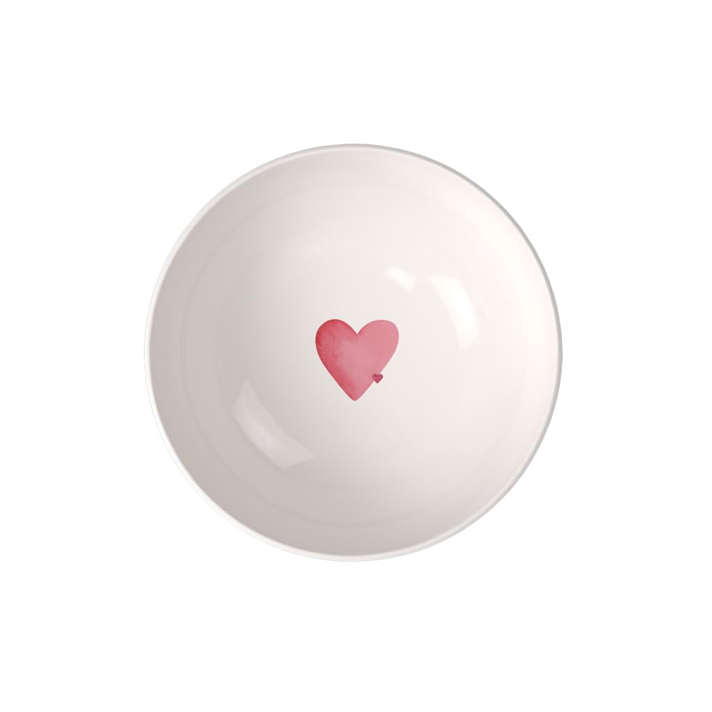 Villeroy & Boch – With Love miseczka do musli Sending Love, miseczka do musli, zup, sałatek, zup ramen lub deserów wykonana z porcelany Premium, można myć w zmywarce i używać w kuchence mikrofalowej