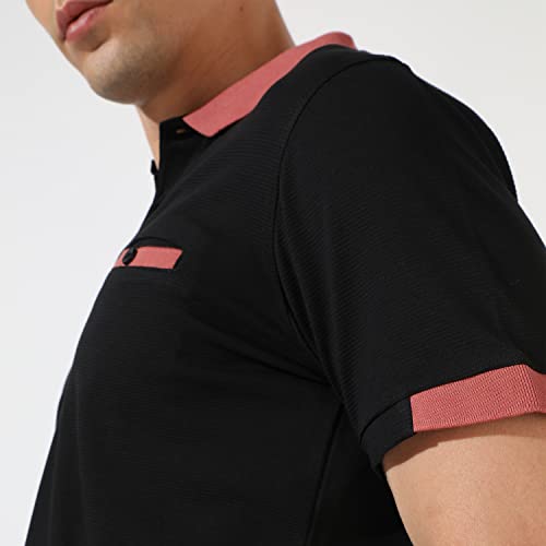 Image of Campus Sutra Men's Cotton Regular Fit T-Shirt