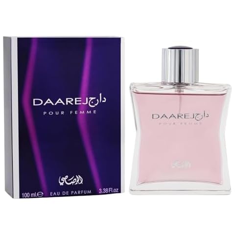 RASASI Daarej Eau de Parfum for Women 100ML(3.40 OZ) Arabian Perfumes for Women With Captivating Fragrance - Designed To Seek A Refined, Long-Lasting Perfume That Enhances Every Moment Of Your Life Cover