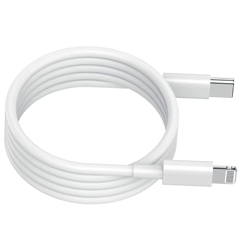 Image of USB- C to Lightning Fast Charger Original Cable USB-C Power Delivery Charging Cord Compatible for iPhone 14 /13 /12 /12 PRO Max /12 Mini /11 /11PRO /XS /Max /XR /X /8 Plus /iPad 20 W PD Charger|6 Months Warranty