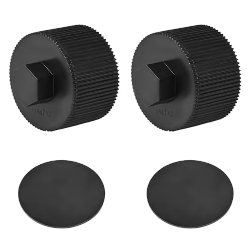 PIHIL 2 Pack 154712 Sand Filter Drain Cap with Gasket for Pentair