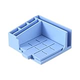 Dispensador de notas autoadhesivas con plantilla | Herramienta de organización y almacenamiento – Plantilla de oficina creativa | para oficina en casa, escuela, trabajo, estudios, familia, amigos, ca