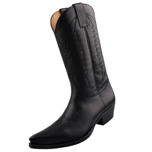 Tipo di prodotto: Barca Sendra Stivali da cowboy da uomo, Nero , 44 EU