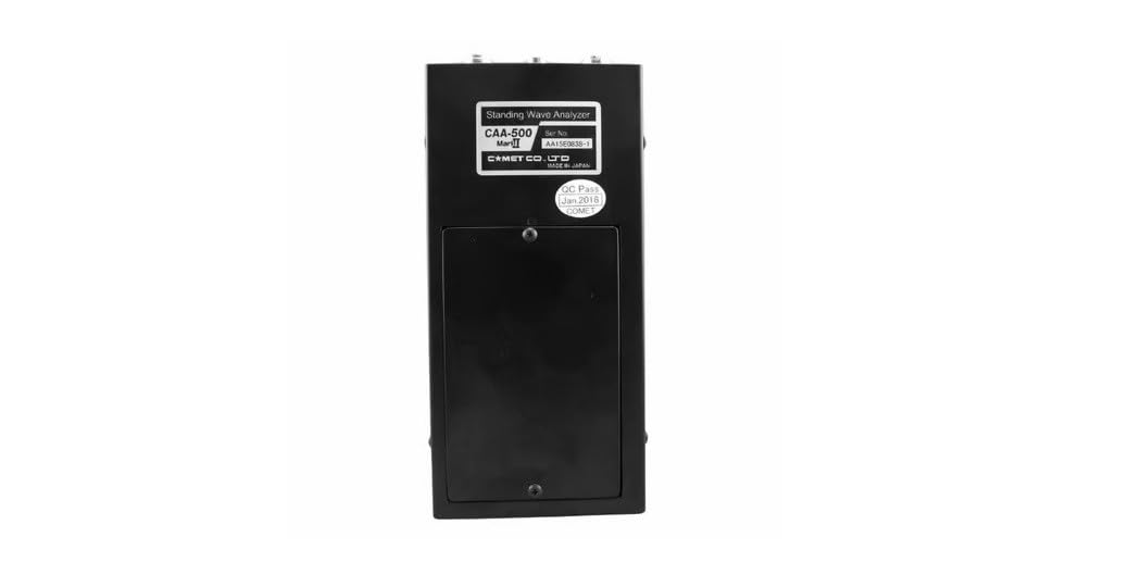 Comet CAA-500MarkII Antenna Analyzer 1.8-500 MHz Handheld SWR Impedance Tester with Color Display Battery Operation Portable HF VHF UHF Analyzer for Amateur and Commercial Radio