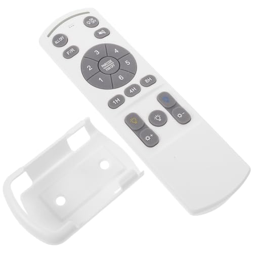 Control remoto para ventilador de techo temporizador integrado regulador luz 6 velocidades plástico 2