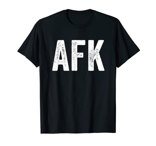 AFK Gamer-Programmer IT Coder Desarrollador Computer-Nerd Gift Camiseta