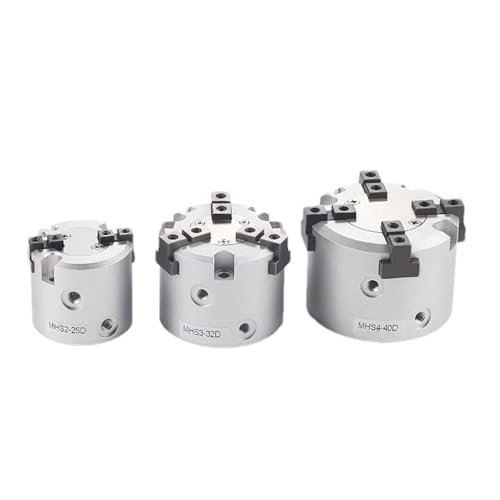 Pince pneumatique MHS3 25D cylindre à air anti glissement à double action