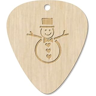 Azeeda 7 x ‘Bonhomme de Neige Heureux’ médiator/pic de Guitare (GP00026713) - Les Beatles, Paul McCartney, John Lennon, RIngo Starr, George Harrison