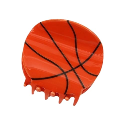 pinzas para el cabello con forma de bola, productos para el cabello con pinzas deportivas - Clip creativo de tenis de fútbol y baloncesto para mujer,Accesorios deportivos para el cabello para mujeres