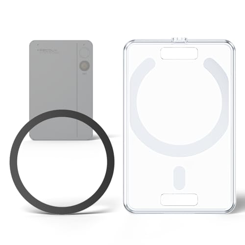 RECOLX AI Voice Recorder Replacement Protective Case with Magnetic Ring for Meetings & Interviews