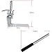 66784 Stud Mount Valve Spring Compressor Removal Tool Remove & Install Valve Springs & Retainers Fit For All 3/8'' & 7/16'' Rocker Studs