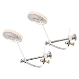 UPKOCH 2 Stück Metall Snare Drum Dämpfer Pads Effektive Klangdämpfung Vibrationsreduzierend Kompatibel mit Jazz Marschtrommeln für Übung und Bühne