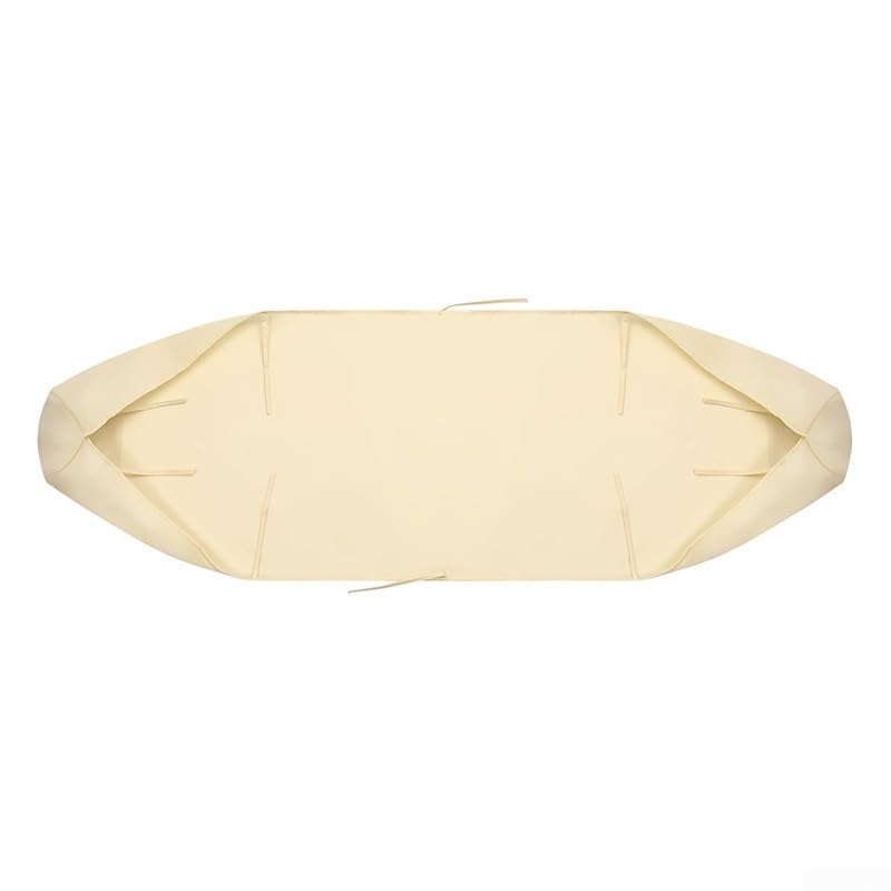 Besttoolifes Custodia protettiva in tessuto Oxford 420D, per giardino, patio, parasole, impermeabile, antipolvere, beige (5 metri)