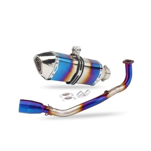 Système complet à enfiler NMAX 125 adaptateur silencieux d'échappement inox