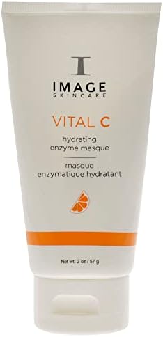 IMAGE Skincare, VITAL C Hydrating Enzyme Masque, Brightening Facial Mask with Vitamin C and Hyaluronic Acid, 2 oz