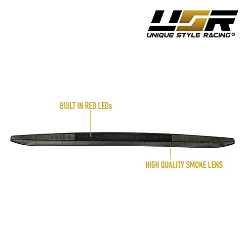 USR 97-04 986 All Models 3rd Brake Lamp - Smoke Rear LED Third Brake Tail Stop Light with Polarity Adapater Included - Compatible with 1997-2004 Porsche 986 Boxster Roadster (Smoked Lens, Plug N Play) by USR UNIQUE STYLE RACING - Used condition - Image 7