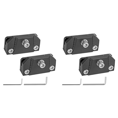 Soporte para luces de coche universal y abrazadera de montaje LED para capó de SUV de 2 piezas