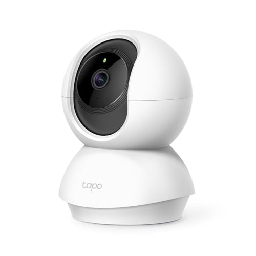 livre Tapo 2K(3MP) Caméra Surveillance WiFi intérieure 360°, Détection Humaine AI Suivi Intelligent, Sirène Notifications instantanées, Mode Privé, Compatible avec Alexa pour Bébé/Animaux C210