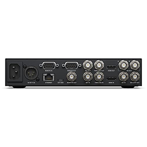Image of Blackmagic Design HyperDeck Studio HD Plus Recorder with 6 ft Power Cord and 5-Pack SolidSignal Cable Ties (HYPERD /ST /DCHP)