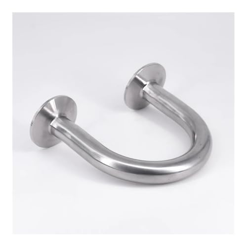 REIUAFWYGV 25mm 1" Pipe OD 1.5" Tri Clamp U Shaped 180 Degree Bend SUS 304 Stainless Fitting Spliter