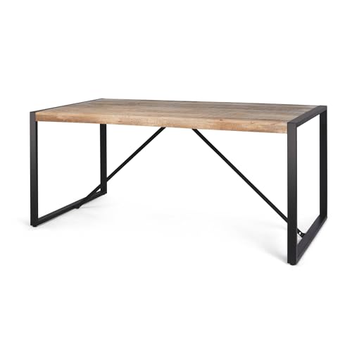 Table de cuisine fabriquée à la main en bois de récupération